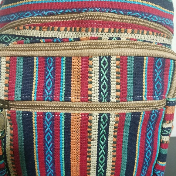 Moving sale final price Brand new bohemian handmade mini backpack - Picture 2 of 6
